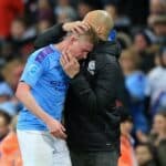 KDB and Pep Guardiola