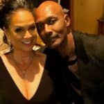 Karl Malone’s with his wife
