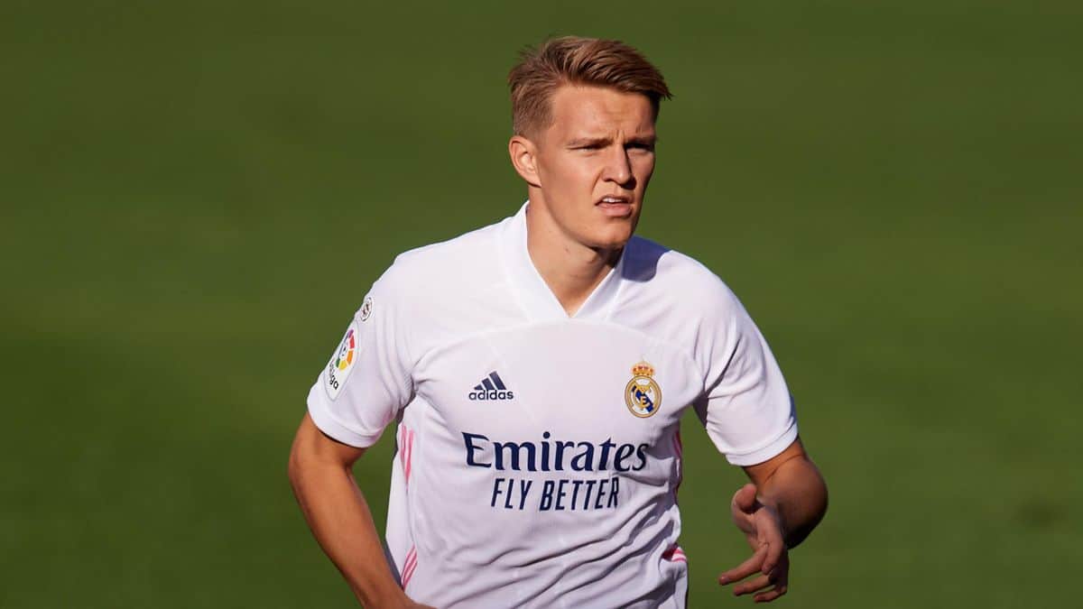 Martin Odegaard in action for Real Madrid (Source: Euro Sport)