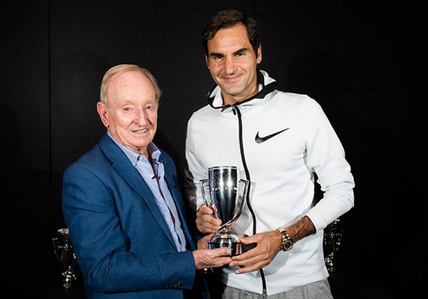 Rod Laver & Roger Federer