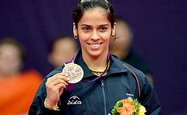 Saina Nehwal with her Olympic bronze medal