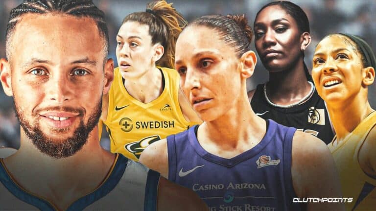 Steph Curry and WNBA players receive Jackie Robinson Award