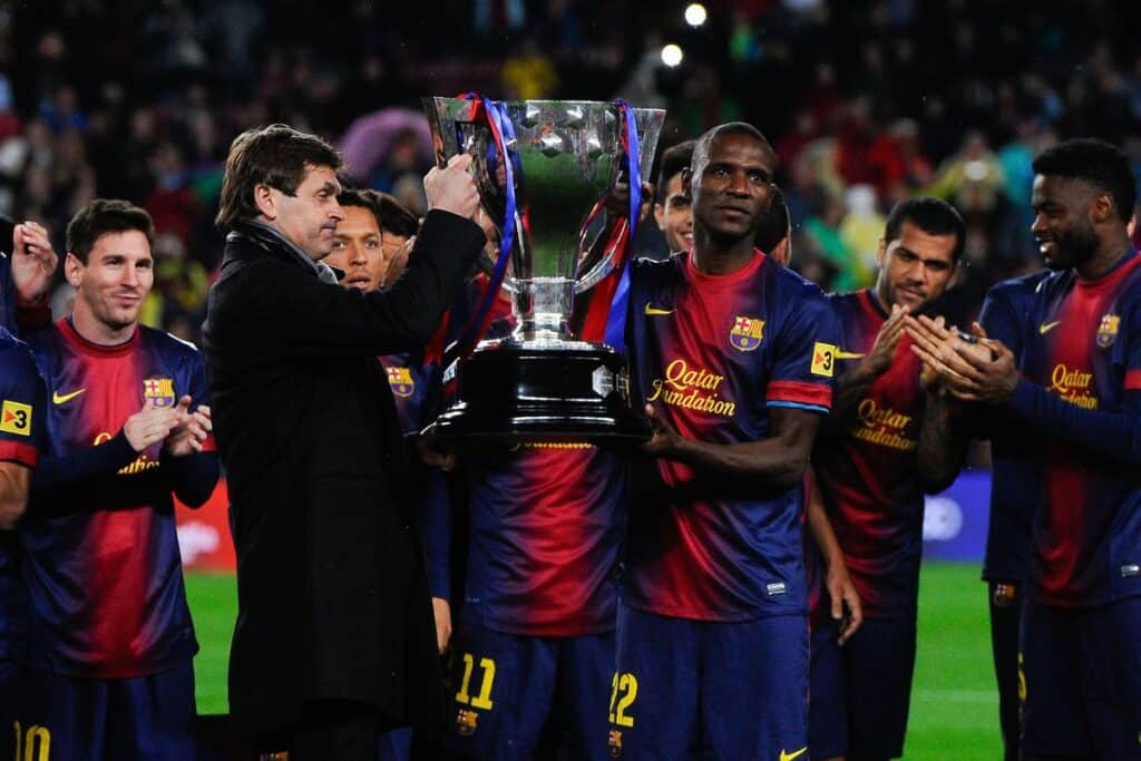 Tito with Barcelona 