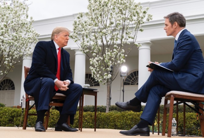 bill hemmer interviewing donald trump