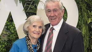 Ken Rosewall with his wife Walma Mclver