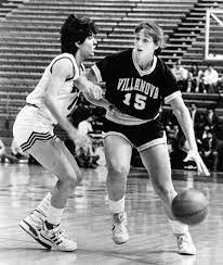 Shelly playing basketball