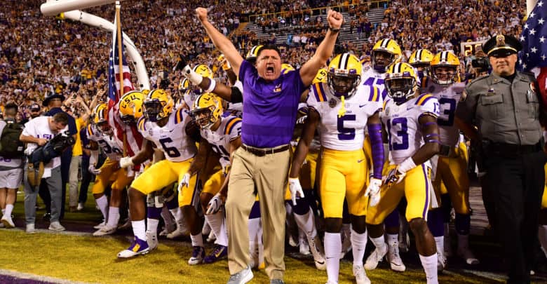 Ed Orgeron LSU coach