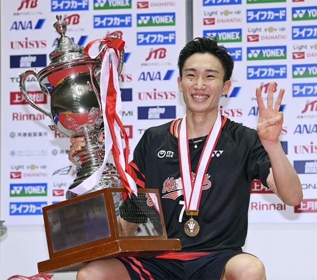 Kento winning All Japan Championship title