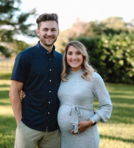trea turner with his pregnant wife