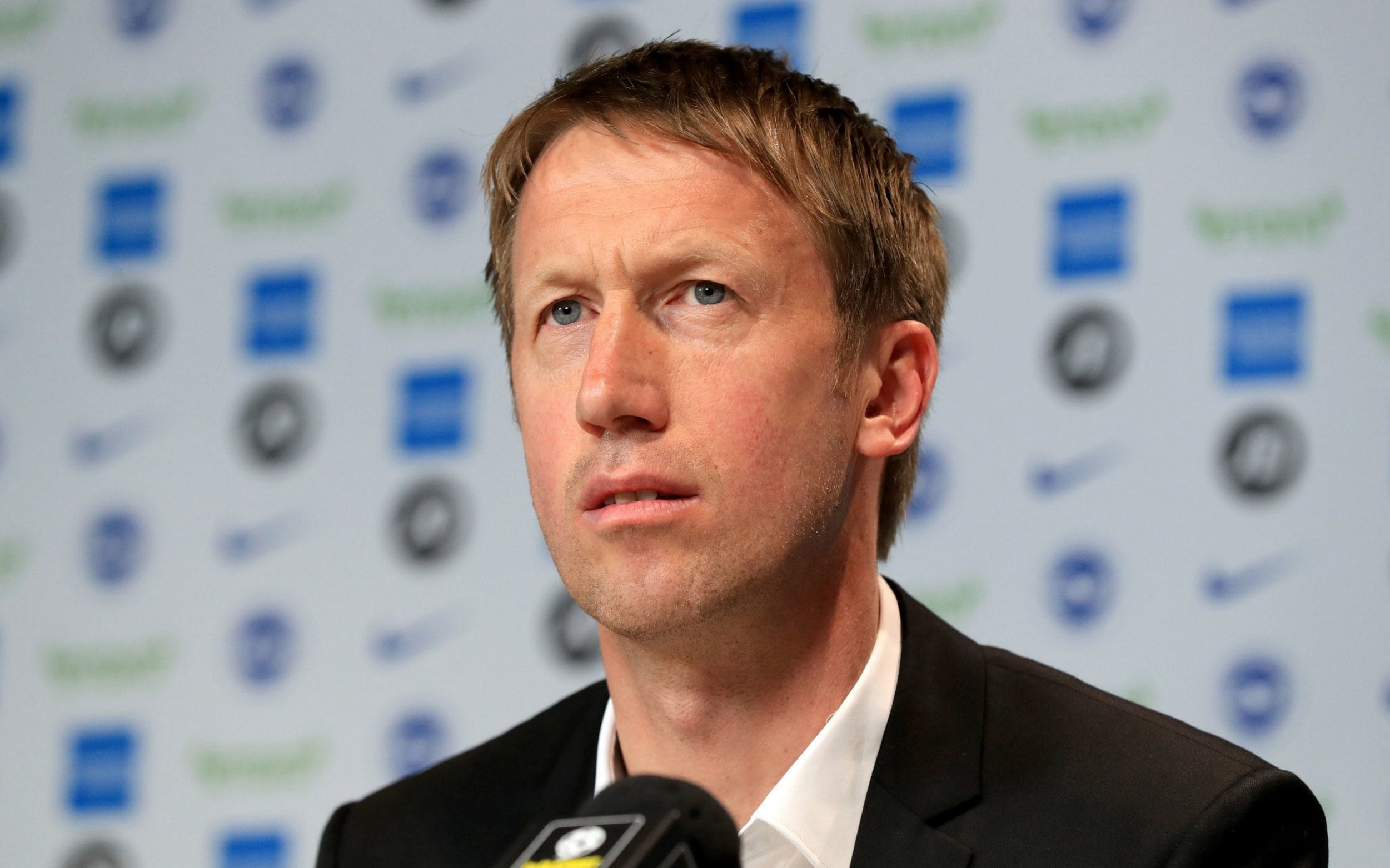 Brighton manager Graham Potter (Source The Telegraph)