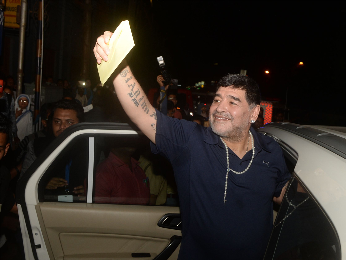 Diego Maradona (Source The Economic Time)