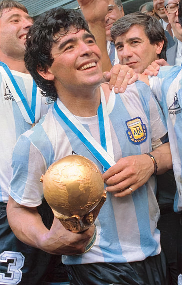 Diego Maradona (Source Wikipedia)