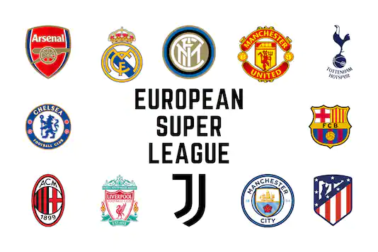 European Super League Twelve major clubs (Source News18)