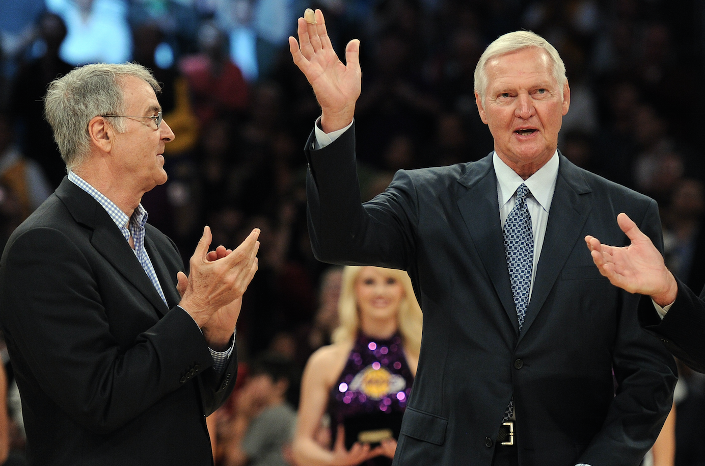 Gail Goodrich And Jerry West