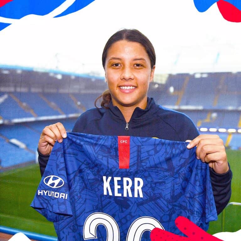 Sam Kerr scored another Hat-trick (Source SB Nation)