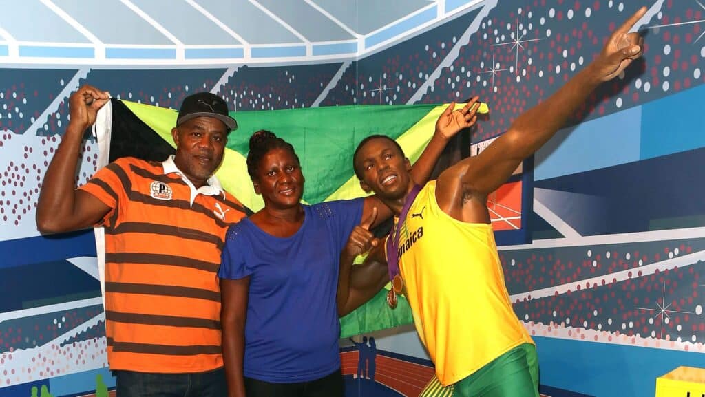 Usain Bolt parents