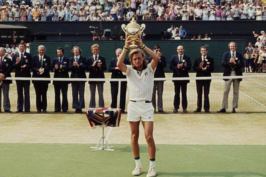 Bjorn Borg Wimbledon wins