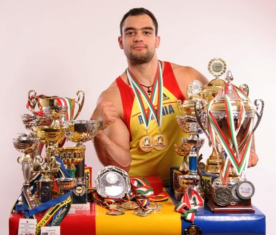 Ion Oncescu with his titles and achievements