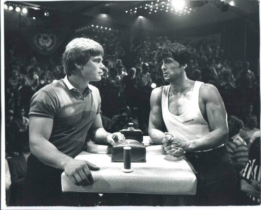John Vrzenk and Rocky