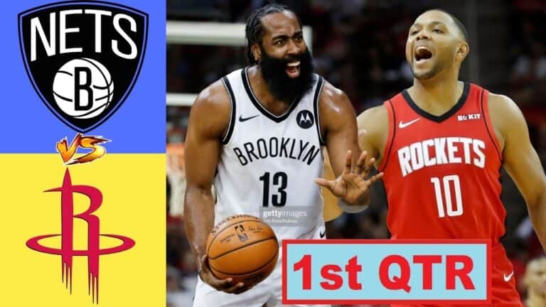 The Nets welcome the Rockets