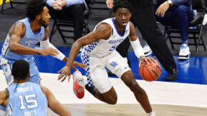 Terence Clarke playing for the Kentucky.