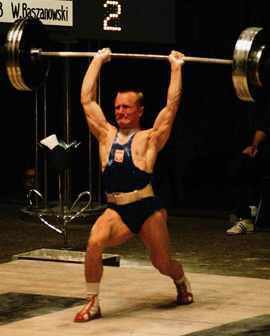Waldemar Baszanowski competing