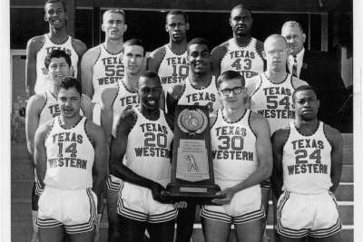 Dave with the1966 Texas Western Miners