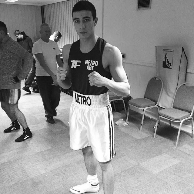 A young Tommy Fury