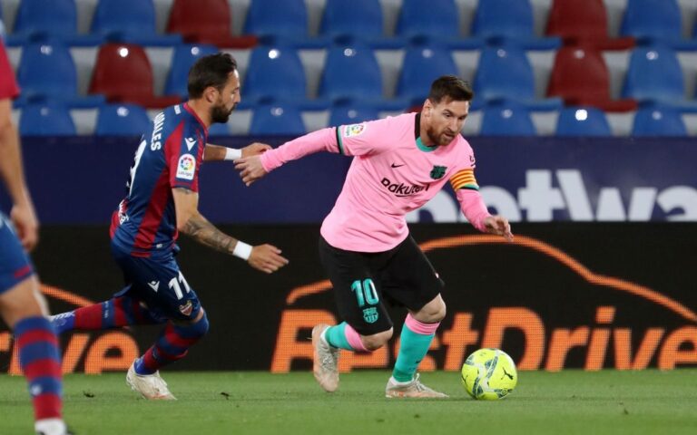 Barcelona 3-3 Levante (Source: FC Barcelona)