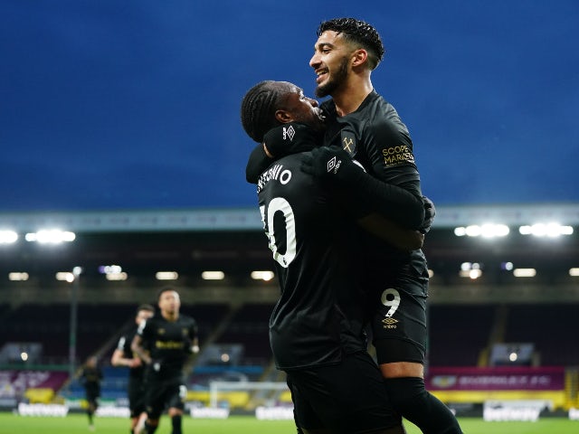 Burnley 1-2 West Ham (Source Sports Mole)