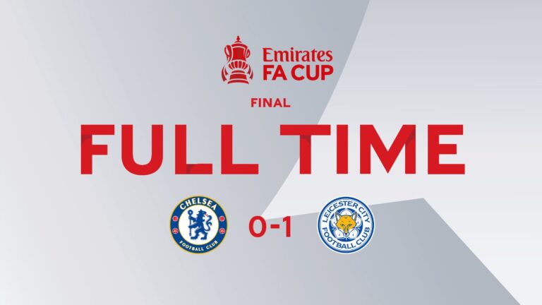 Leicester City Are The FA CUP CHAMPIONS