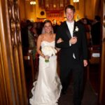 Ellen Kershaw during wedding