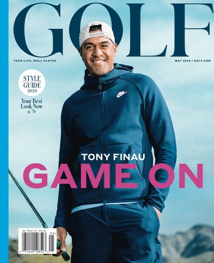 Finau for the Golf Magazine