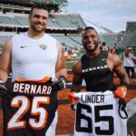 Giovani Bernard with his friend