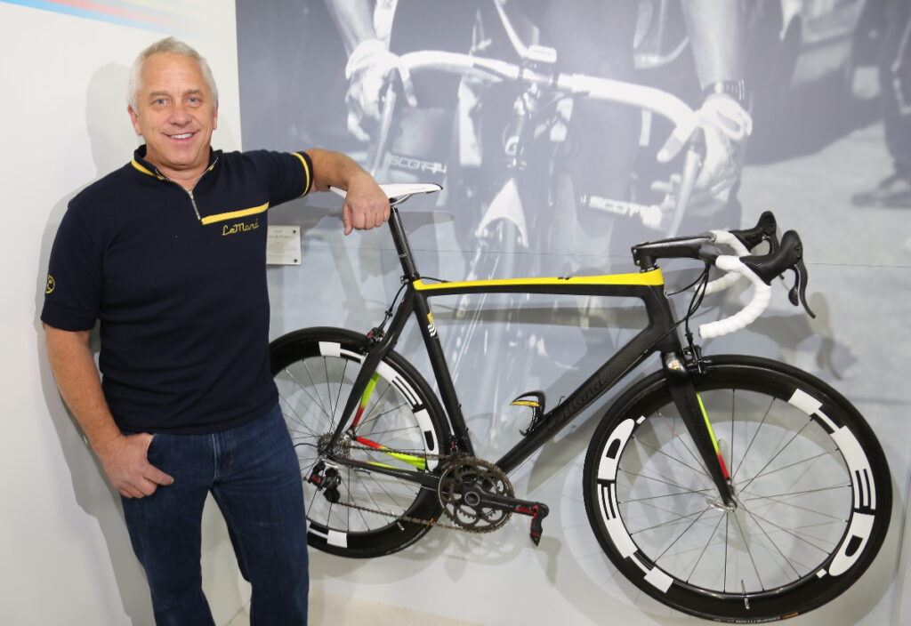 Gregory LeMond and his improved cycle