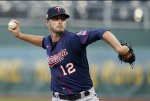 Jake odorizzi inside the field