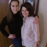Kaitlin with her mother