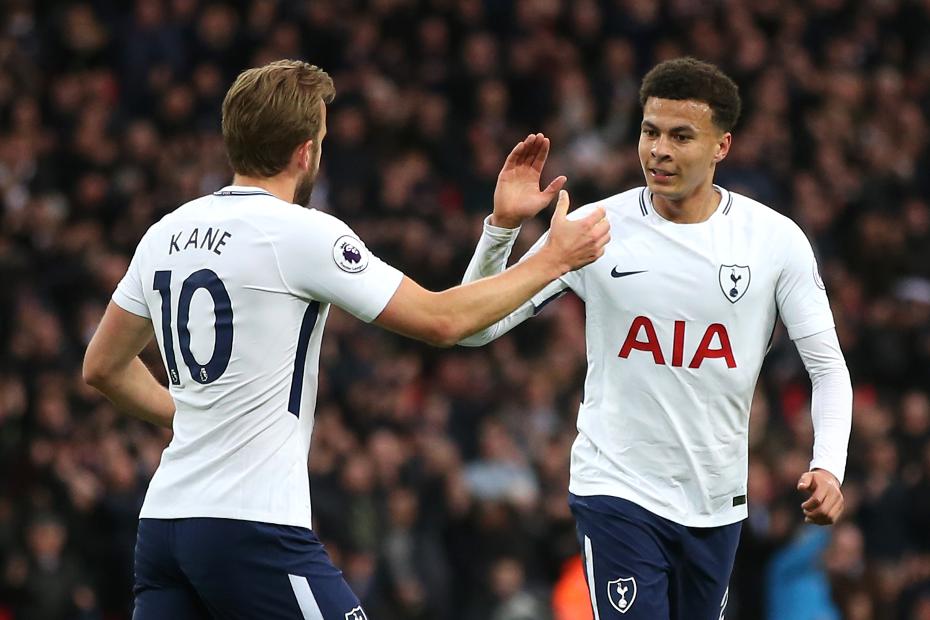Kane and Alli play for Spurs (Source: Premier League)