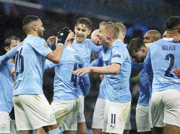 Man City could not make it up for celebration this time (Source: Your Sport Channel)