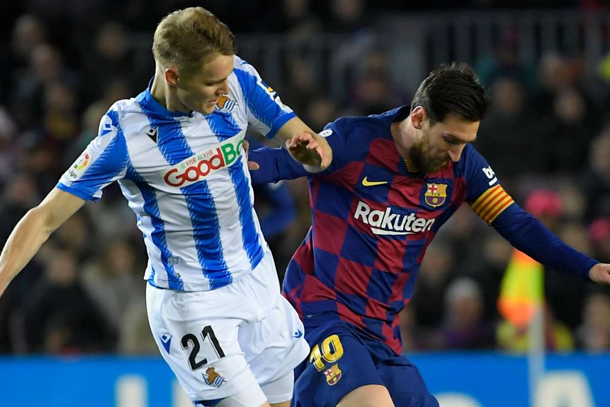 Martin Odegaard Inevitably comparisons with Messi (Source: Goal .com)