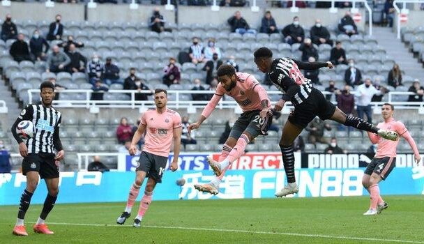 Newcastle 1-0 Sheffield United (Source: BBC)