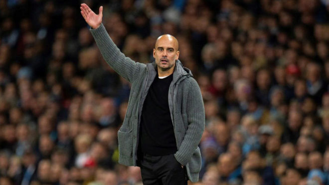 Pep Guardiola while in Germany (Source: Marca)