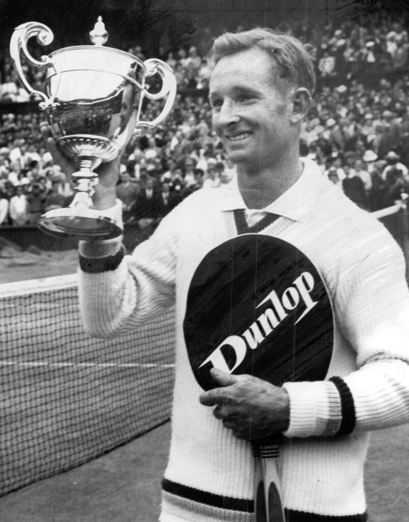 Rod Laver back in his days