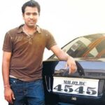 Rohit Sharma with his favorite car (Source: Cricket Highlights)
