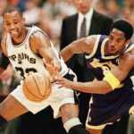 Sean Elliott And Kobe Bryant