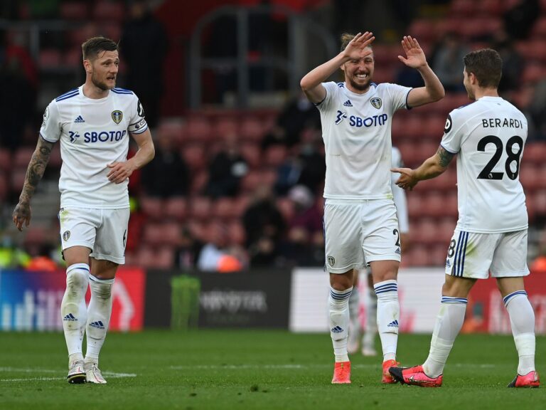 Southampton 0-2 Leeds United (Source: Leeds United)