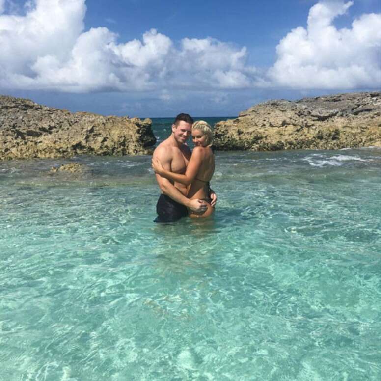 The Miz and Maryse Ouellet on a vacation