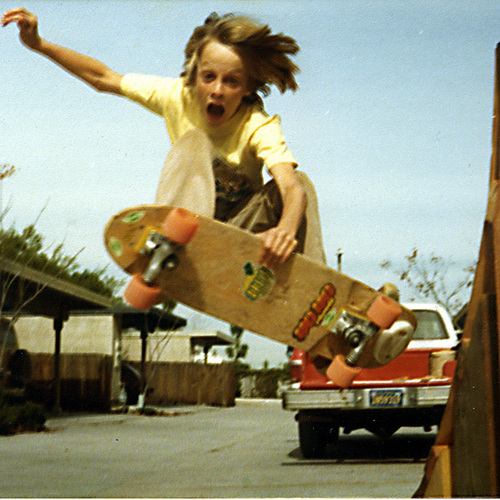 Tony Hawk as a child