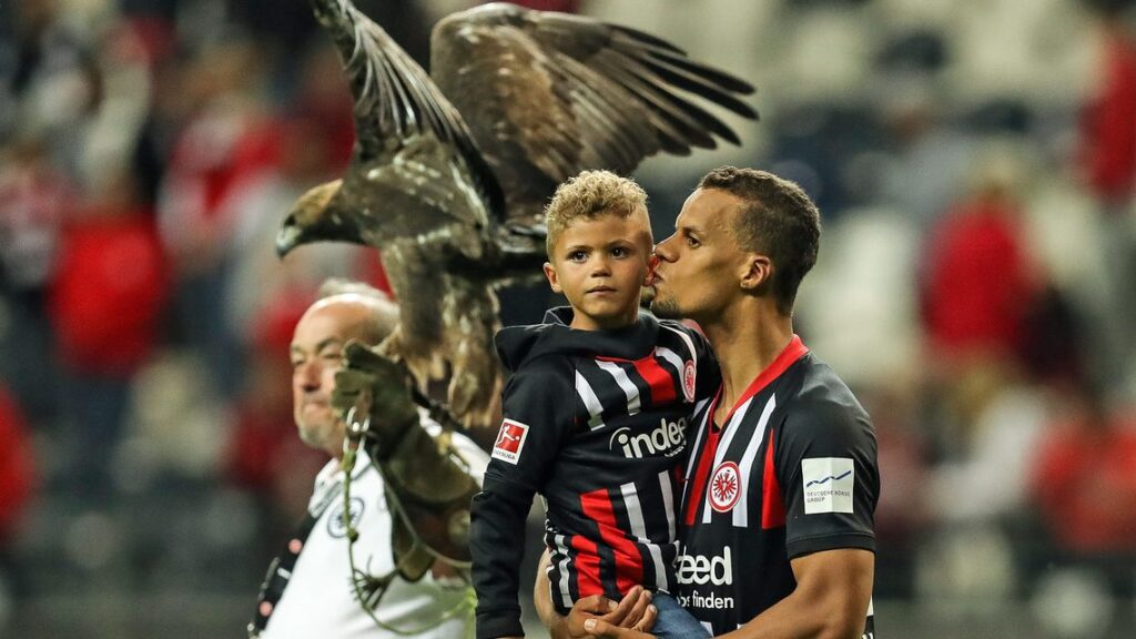 Timothy Chandler With His Son