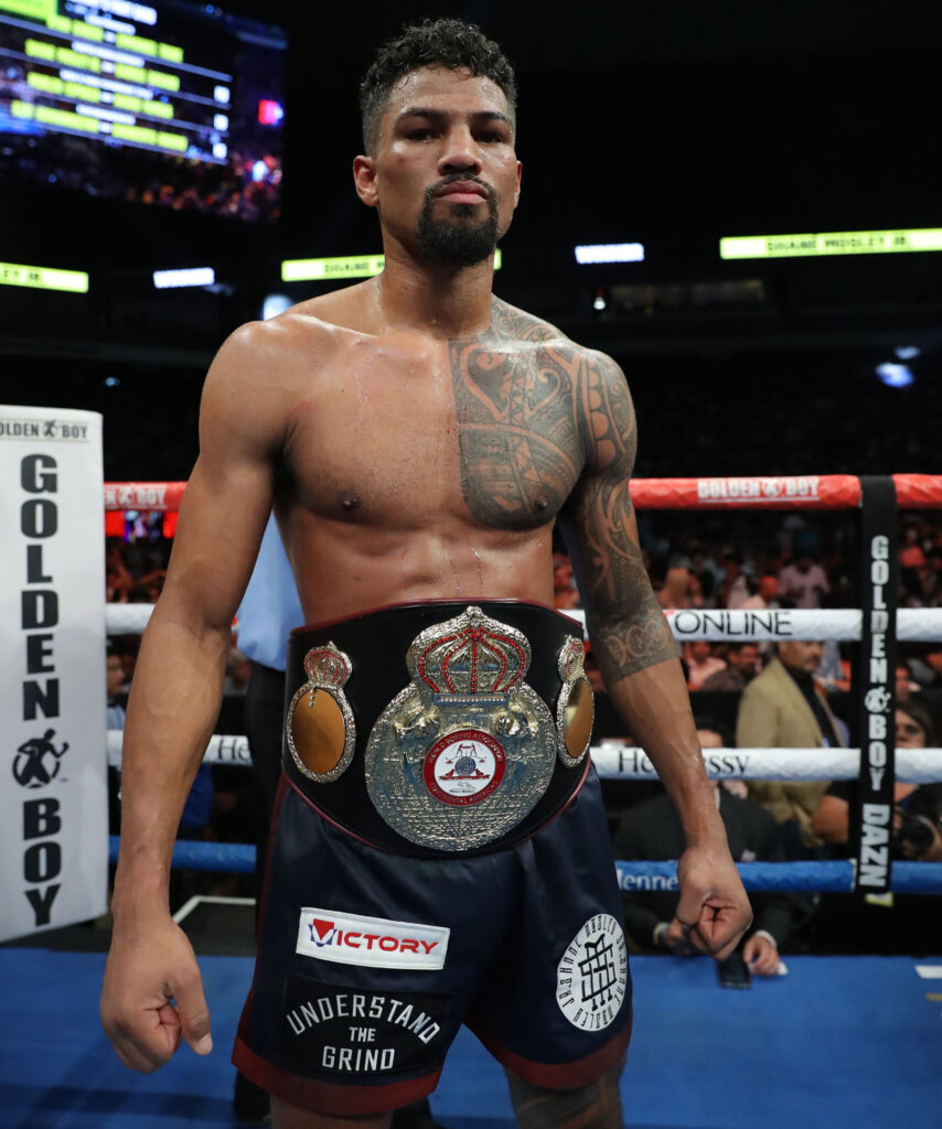 "Sugar" Shane Mosley In Boxing Ring 